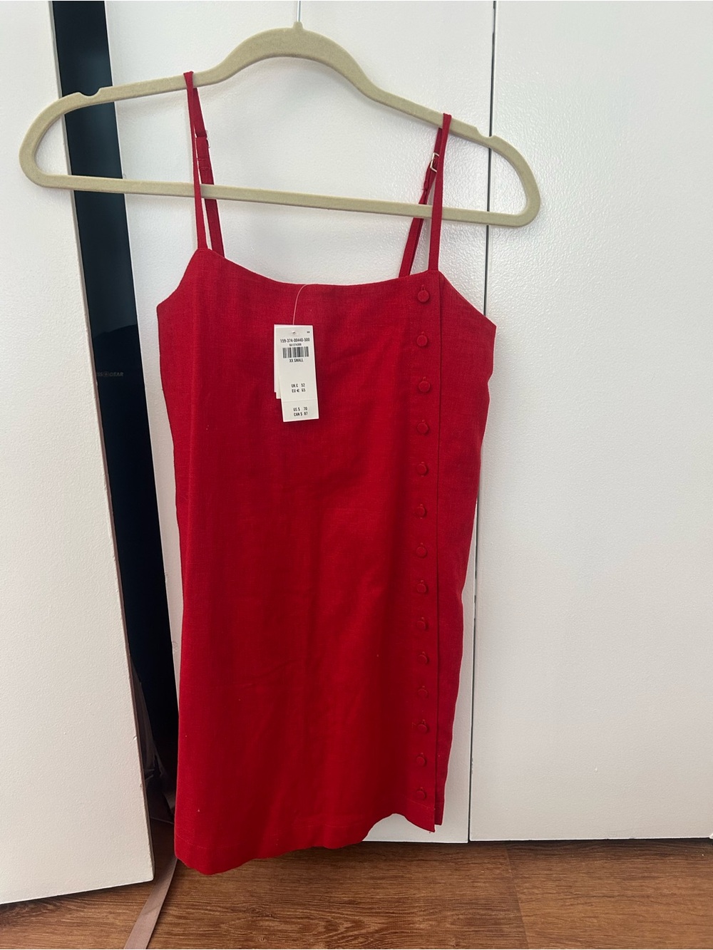 Abercrombie and Fitch Red Minidress w Shorts XXS